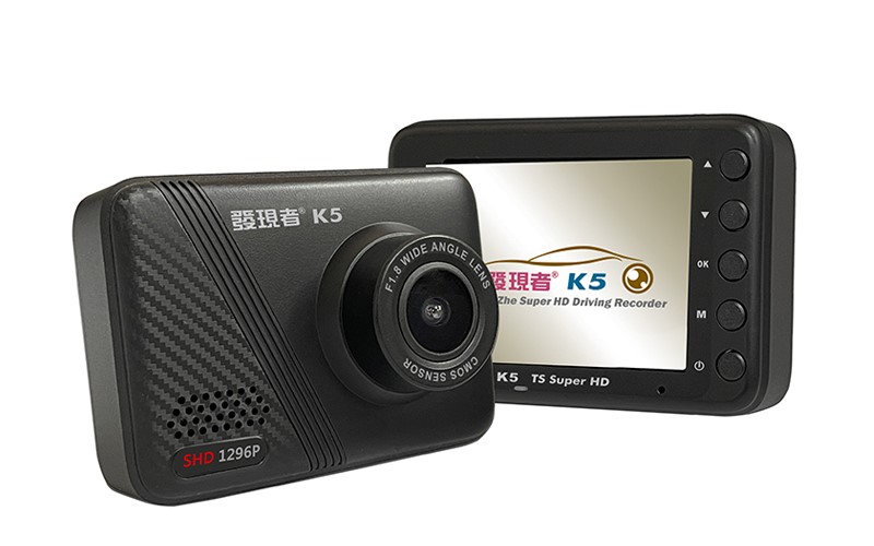 【發現者】K5 1296P SuperHD單鏡頭行車記錄  贈32G記憶卡